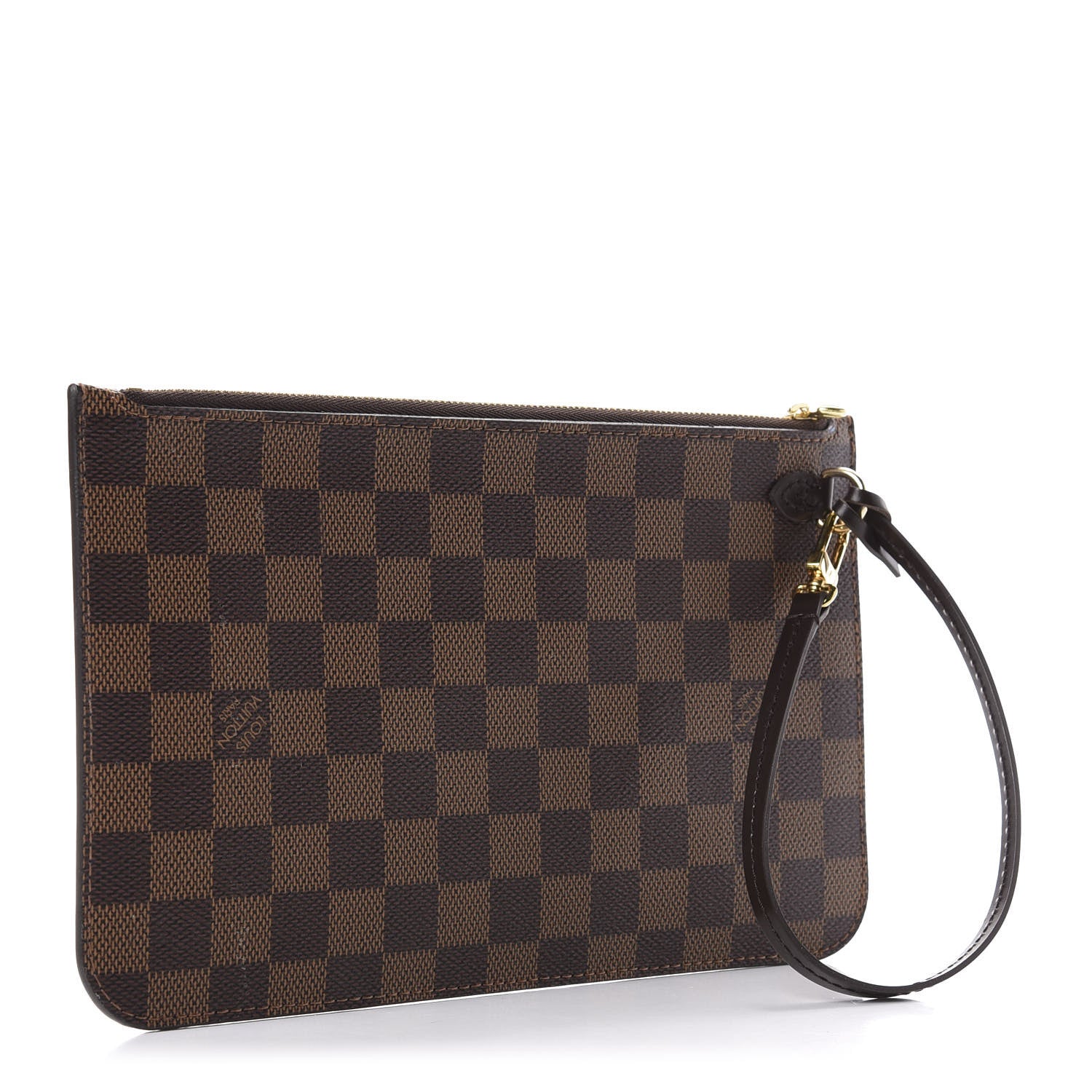 Louis Vuitton Damier Ebene Neverfull MM GM Pochette 3 of 9