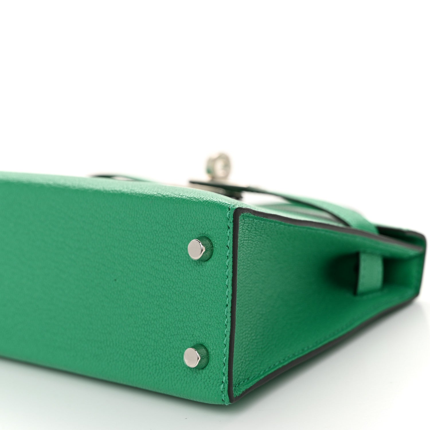 Hermes Chevre Mysore Mini Kelly Sellier 20 Menthe 10 of 13