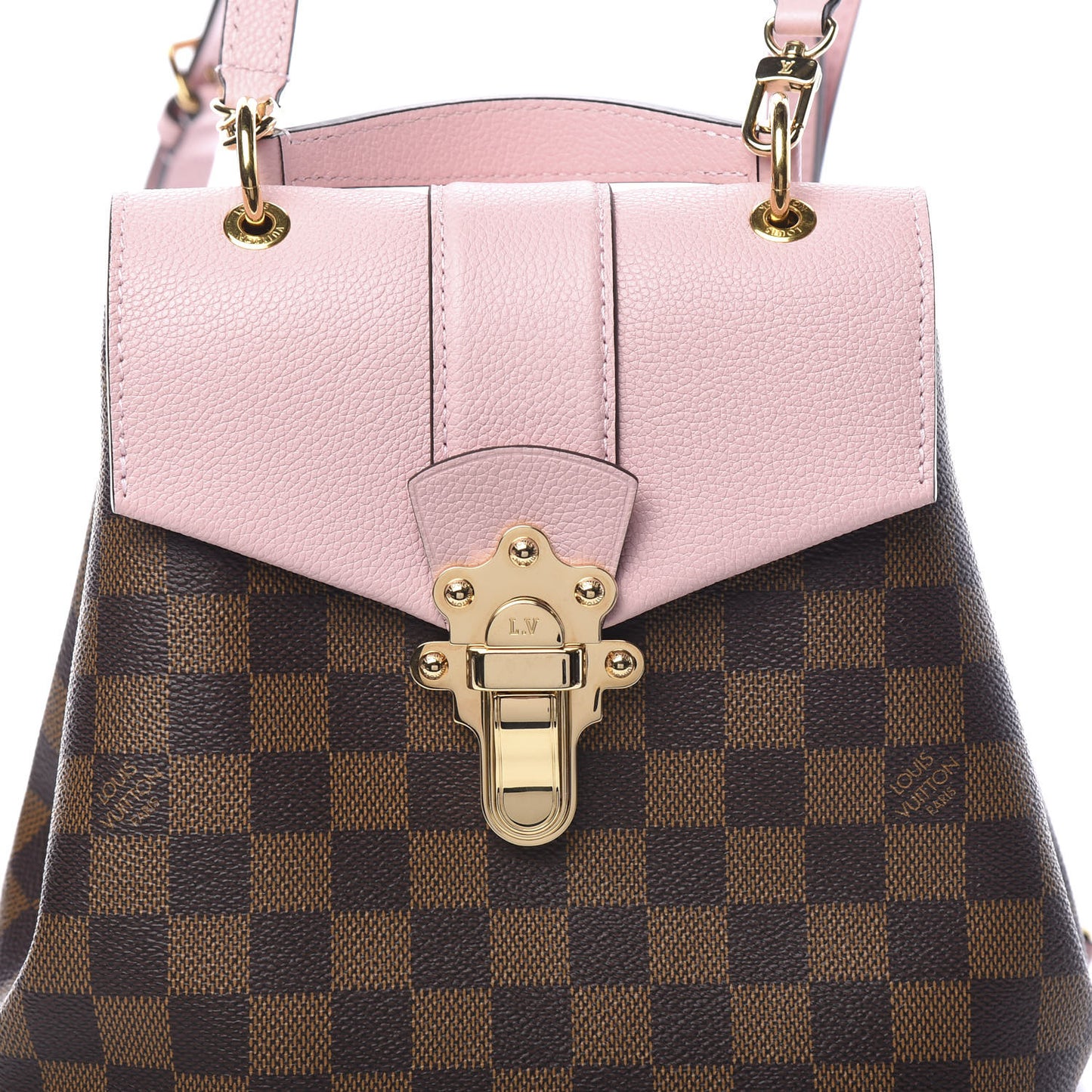 Damier Ebene Clapton Backpack Magnolia