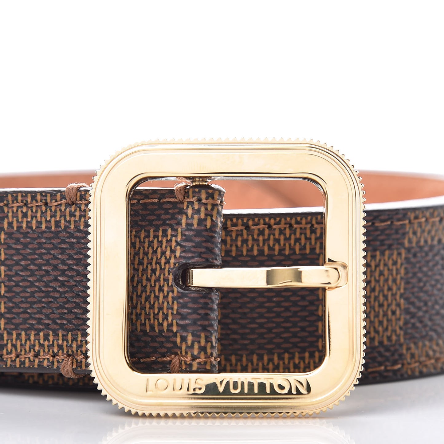 Damier Ebene Tresor Belt 85 34