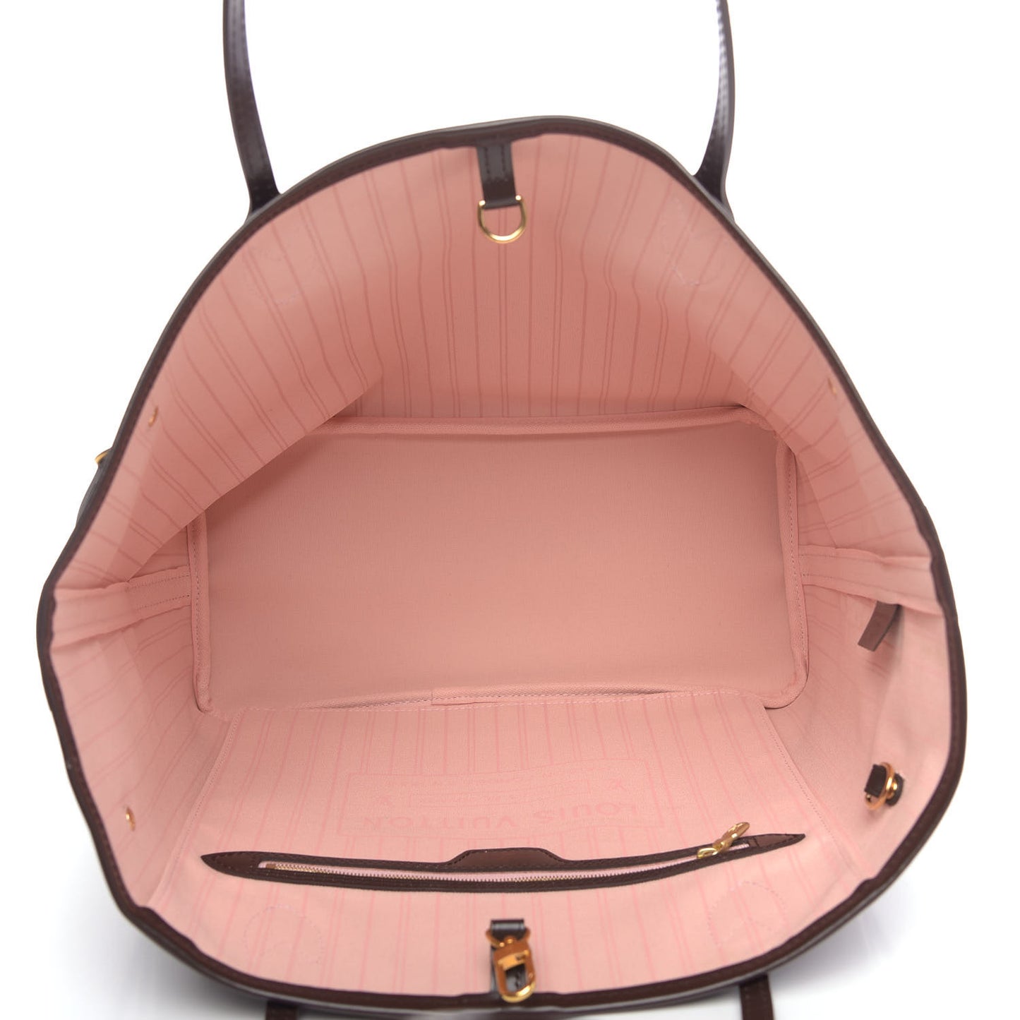 Damier Ebene Neo Neverfull MM Rose Ballerine