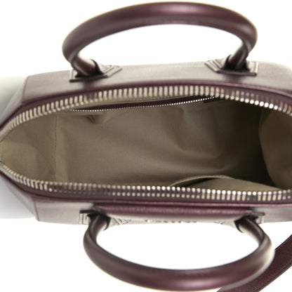Givenchy Metallic Sugar Goatskin Small Antigona Oxblood 5 of 14