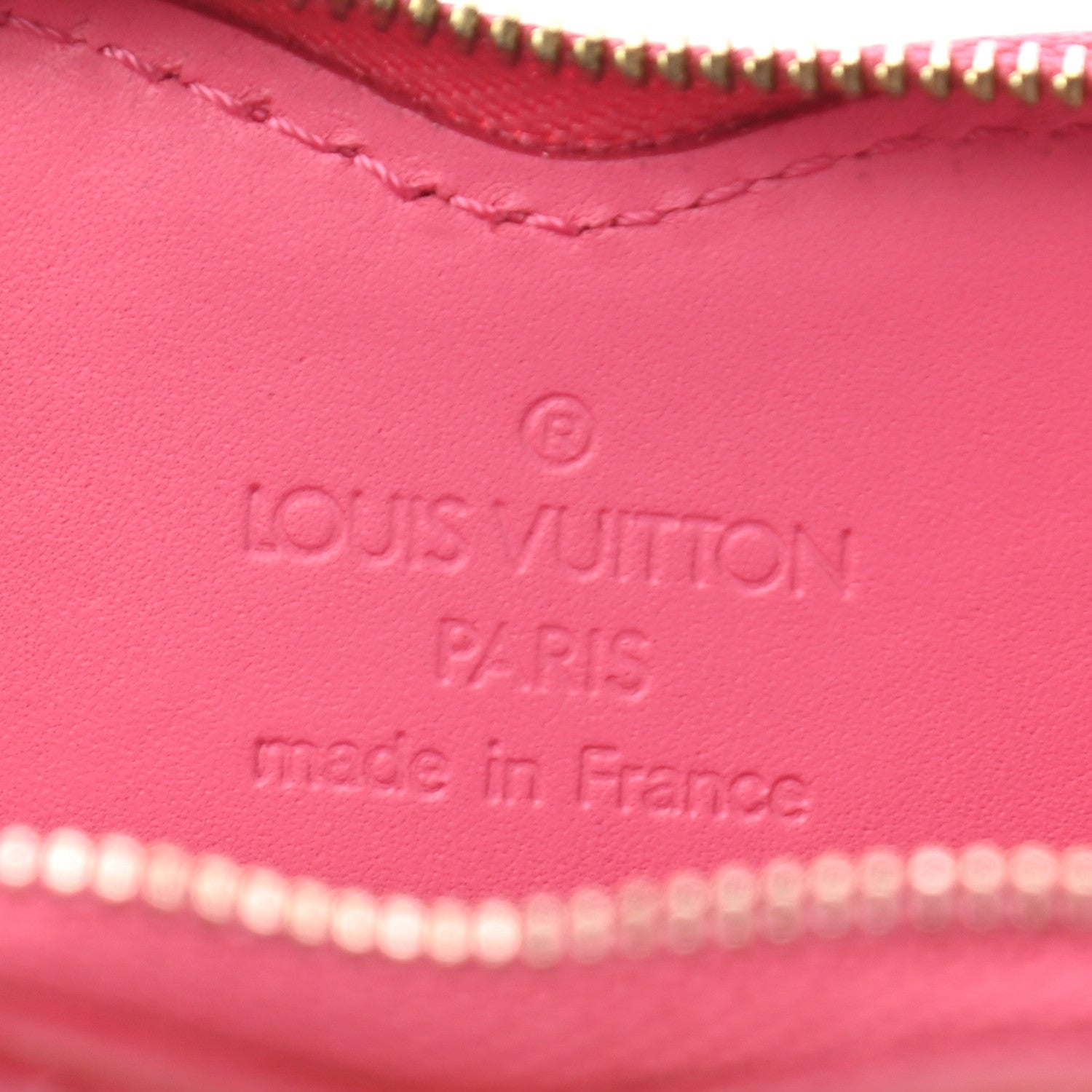 Louis Vuitton Vernis Heart Coin Purse Framboise 6 of 8