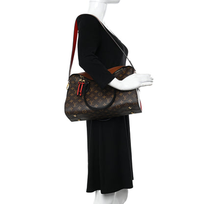 Louis Vuitton Monogram Tuileries Caramel Rouge 2 of 10
