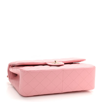 Chanel Caviar Quilted Jumbo Double Flap Pink 3 of 10