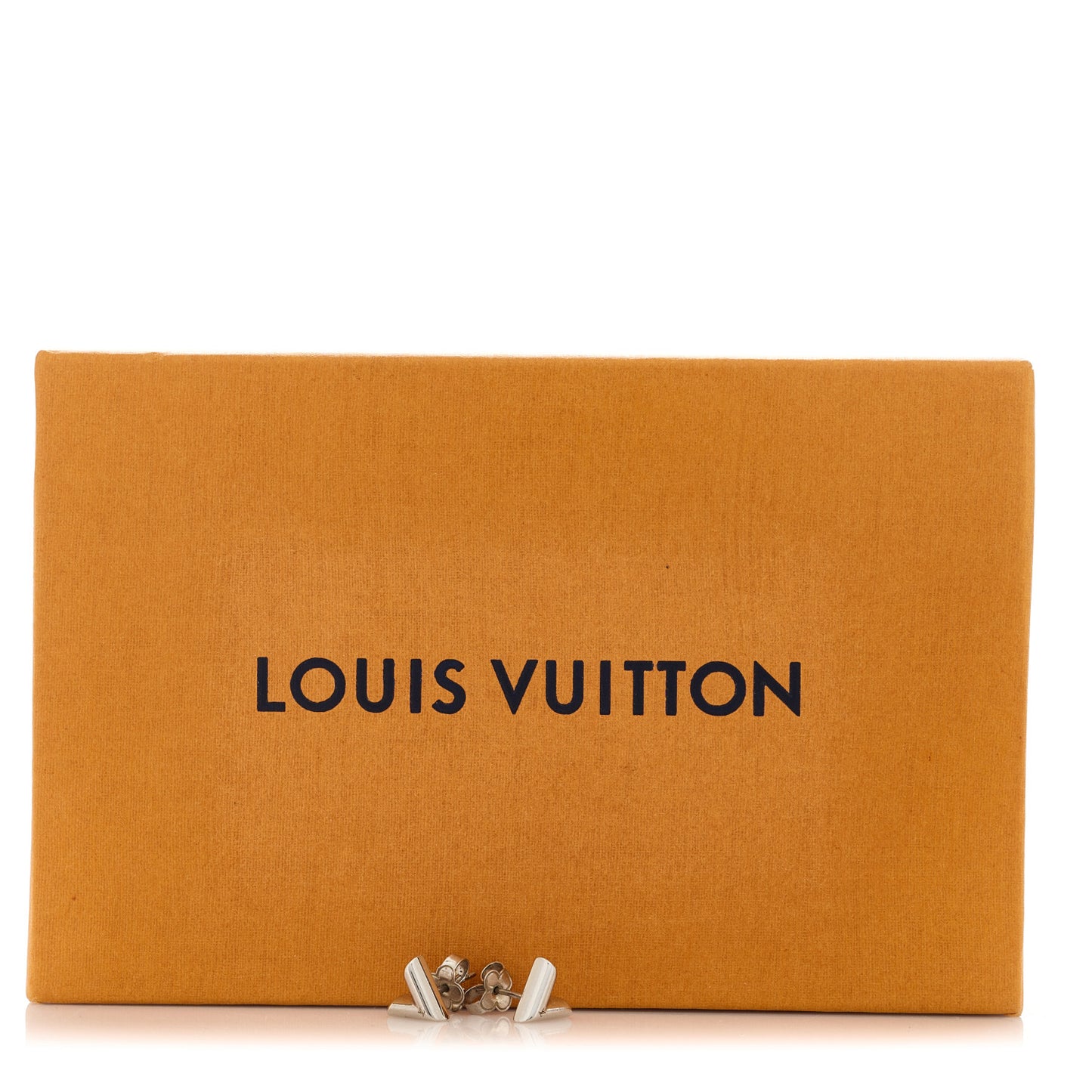 Essential V Stud Earrings Silver