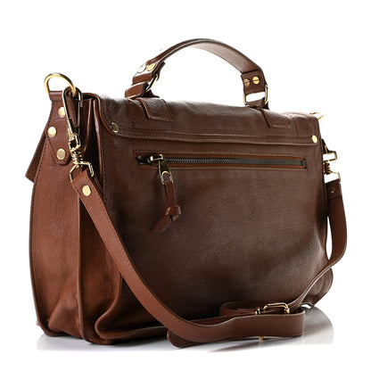 Proenza Schouler Lambskin Medium PS1 Satchel Saddle 2 of 7