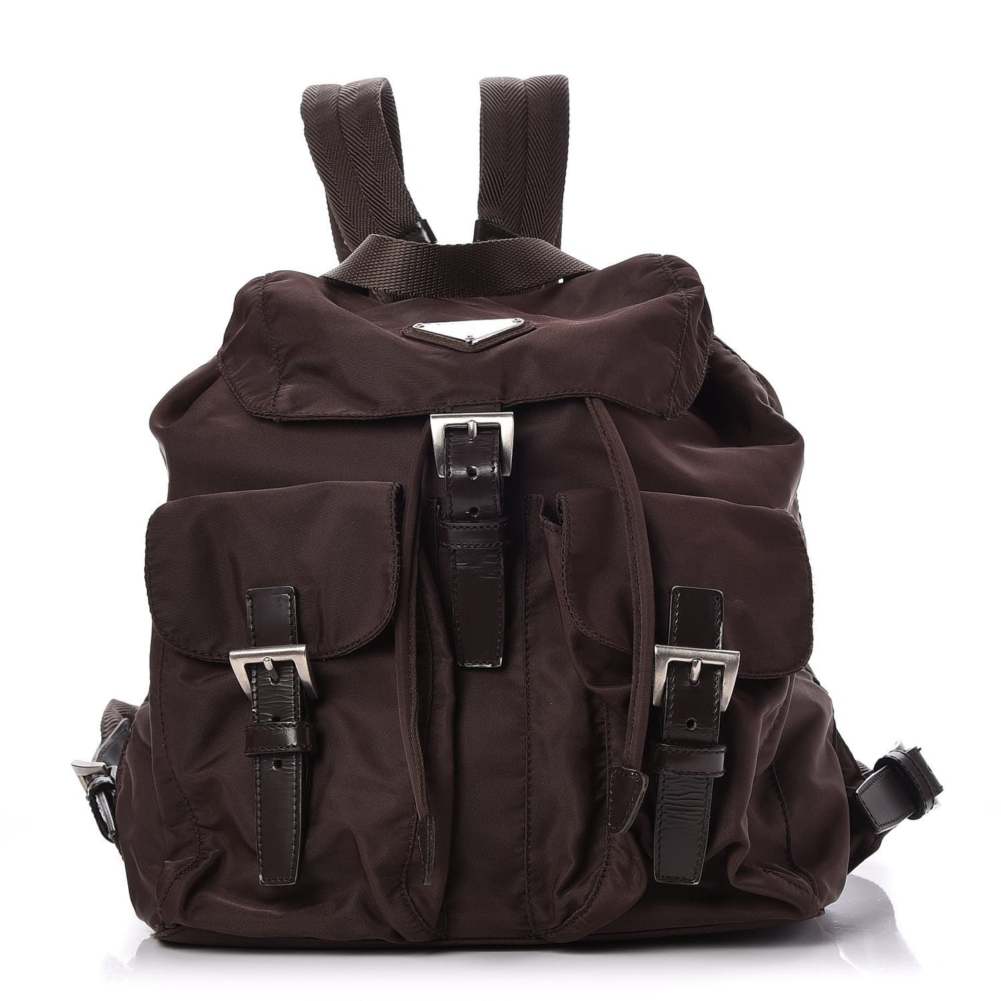 Tessuto Nylon Vela Small Backpack Moro