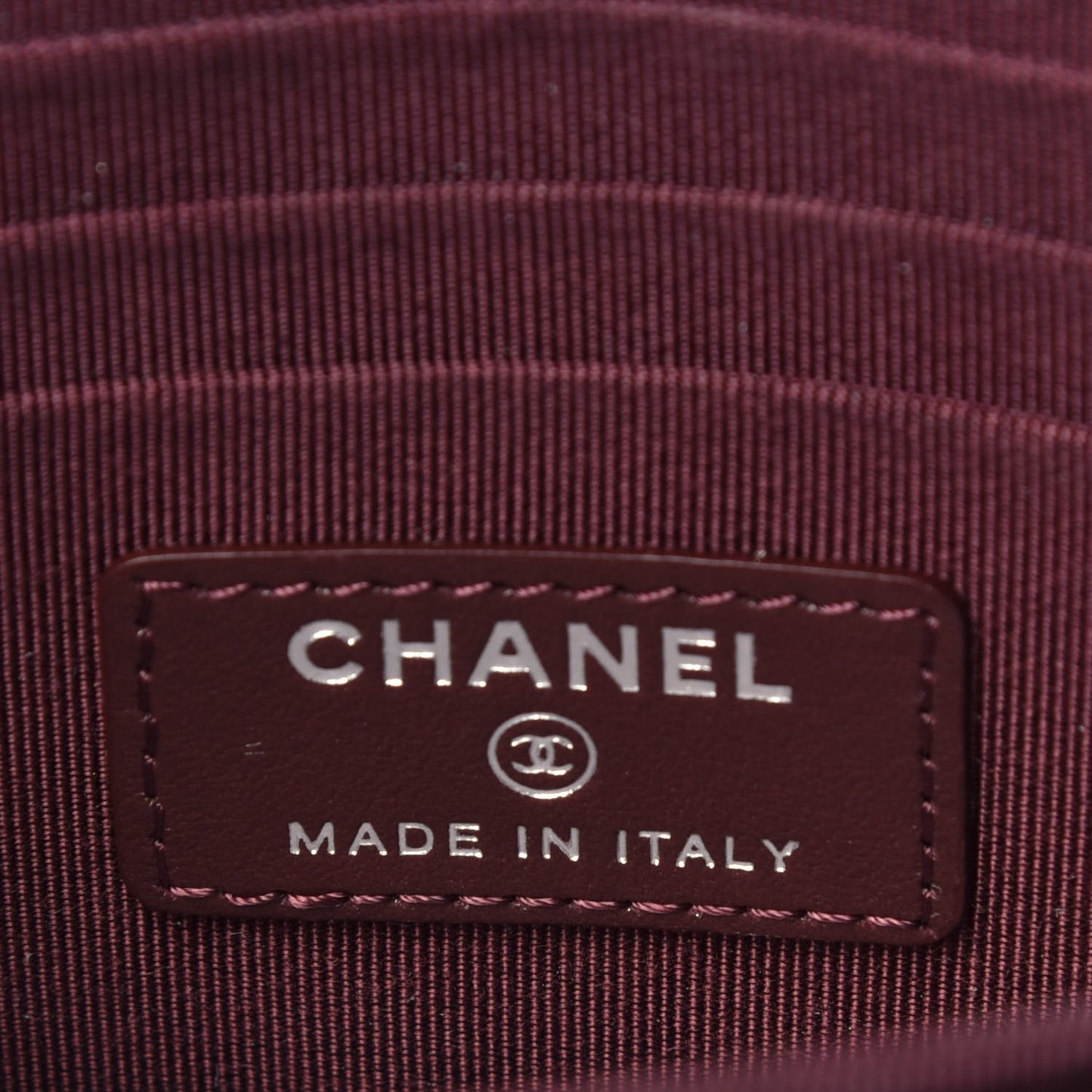 Caviar Quilted Mini Wallet On Chain WOC Black