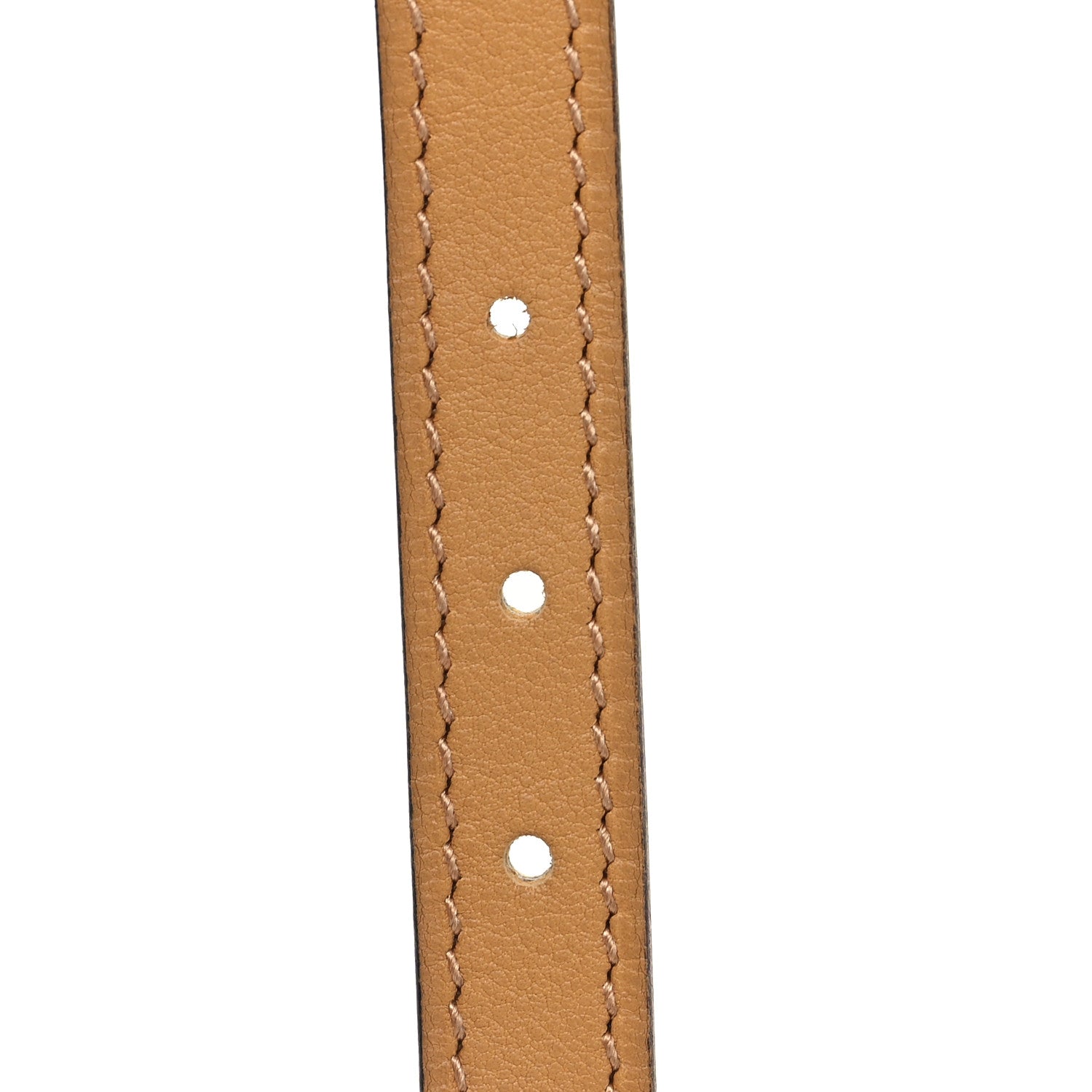 Hermes Epsom Swift 13mm Belt Strap 80 32 Jaune Poussin Sesame 3 of 3