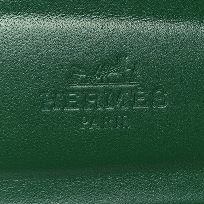 Hermes Calfskin Oran Sandals 39.5 Vert Electrique 5 of 9