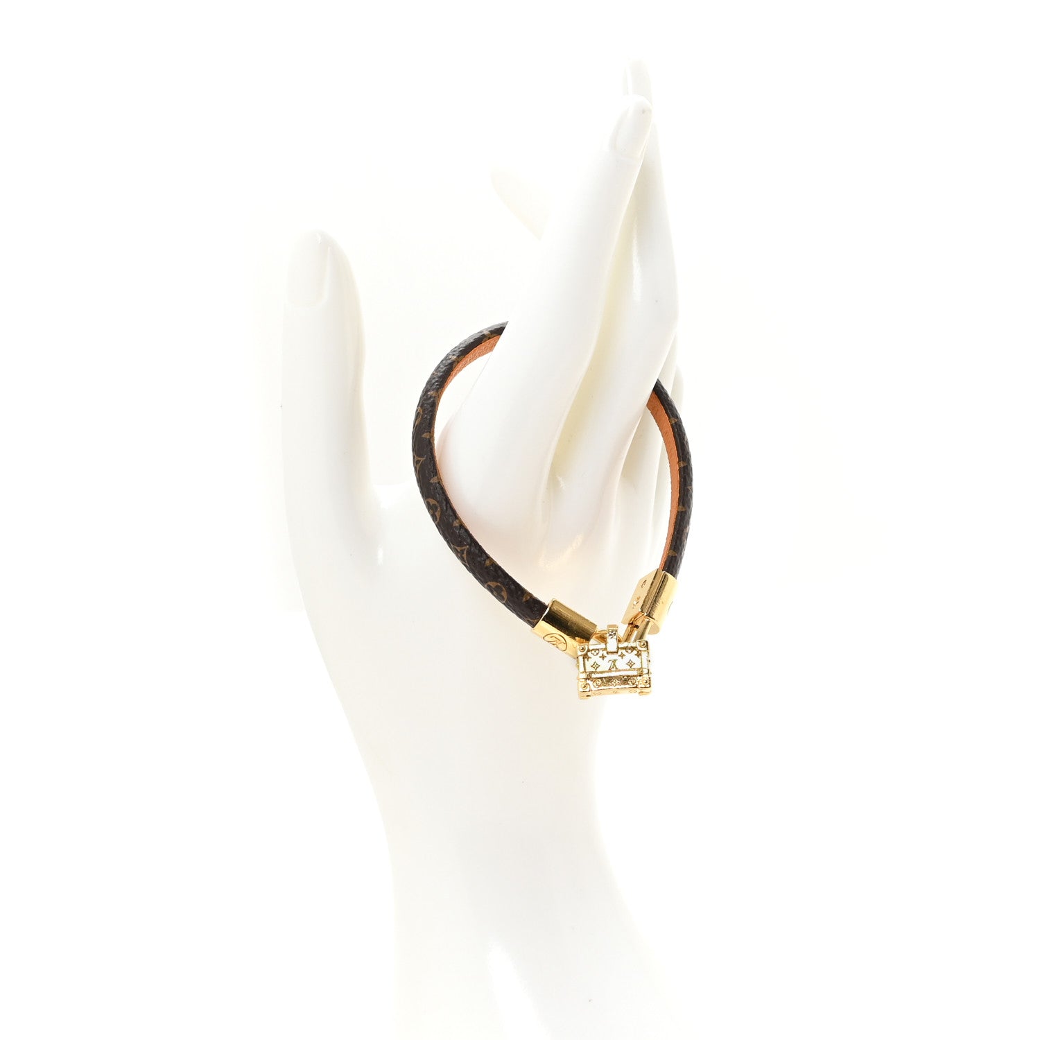 Louis Vuitton Monogram Petit Malle Bracelet 19 2 of 5