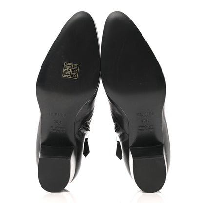 Hermes Goatskin Sixtine Ankle Boots 39.5 Black 5 of 8