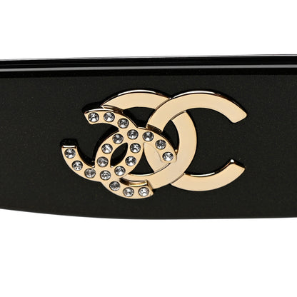 Chanel Acetate Oval CC Sunglasses 5469-B Green 8 of 9