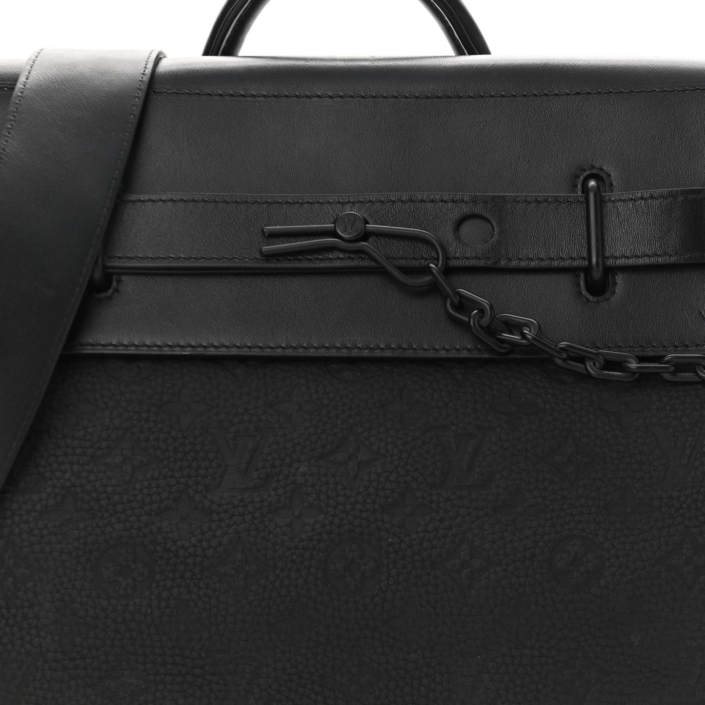 Taurillon Monogram Steamer PM Black