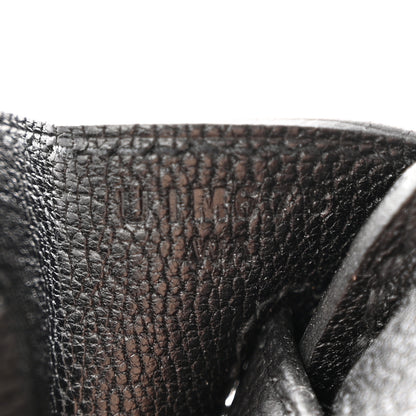 Hermes Togo Birkin 25 Black 7 of 13