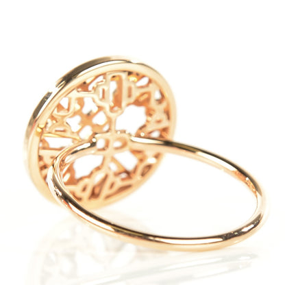 Hermes 18K Rose Gold Chaine D'Ancre Passerelle Ring 52 6 4 of 7
