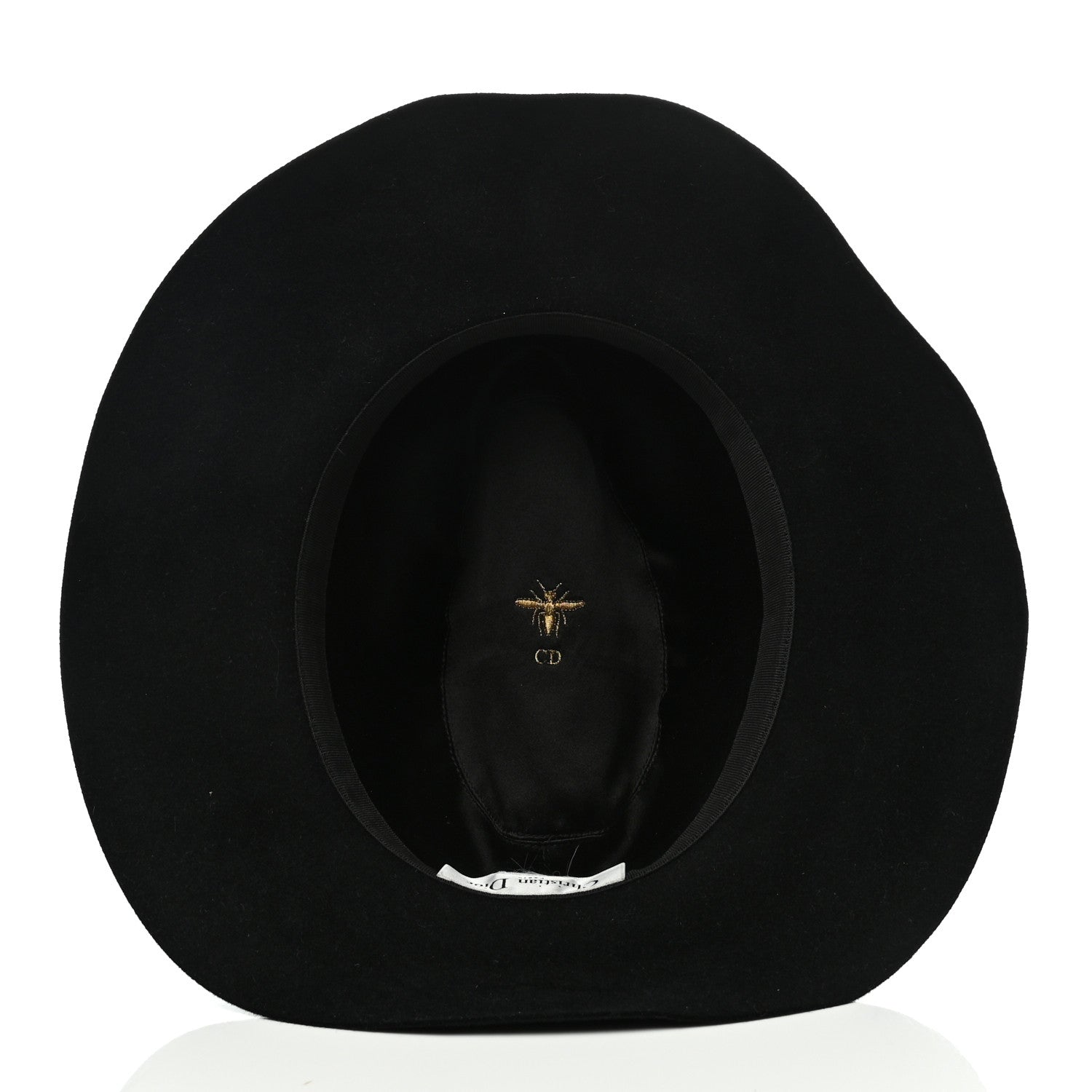 Christian Dior Felt Dior Hat Black 6 of 8