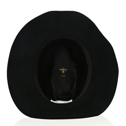 Christian Dior Felt Dior Hat Black 6 of 8