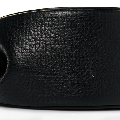 Bottega Veneta Palmellato Calfskin Rounded Belt Bag Black 8 of 9