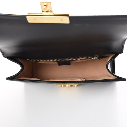 Gucci Guccissima Medium Padlock Shoulder Bag Black 7 of 9