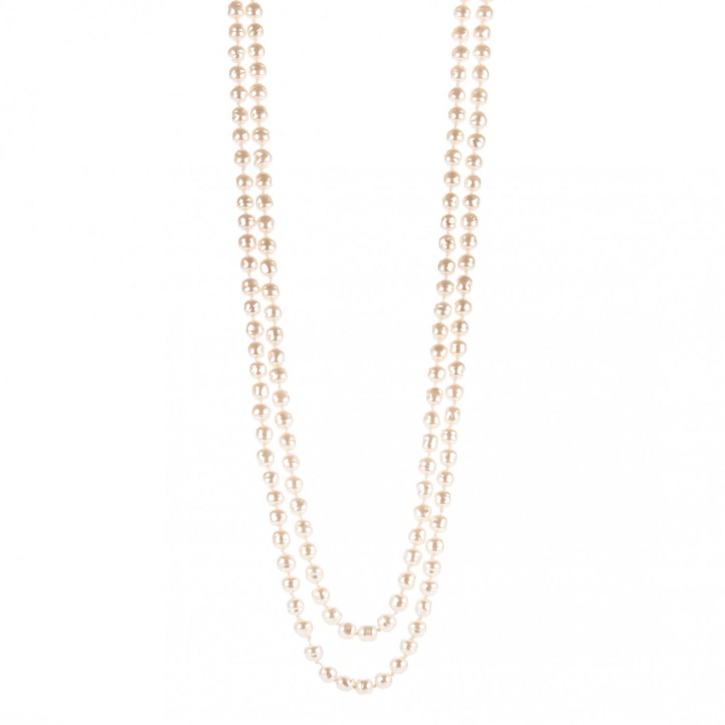 Irregular Pearl Long Necklace