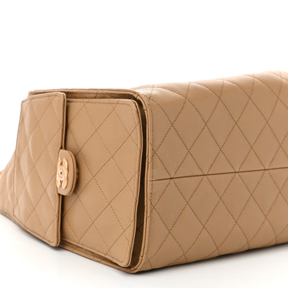 Chanel Caviar Quilted Medium Chanel 25 Handbag Dark Beige 10 of 11