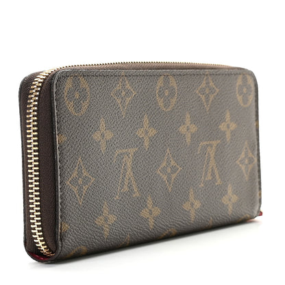 Louis Vuitton Monogram Clemence Wallet Fuchsia 3 of 10