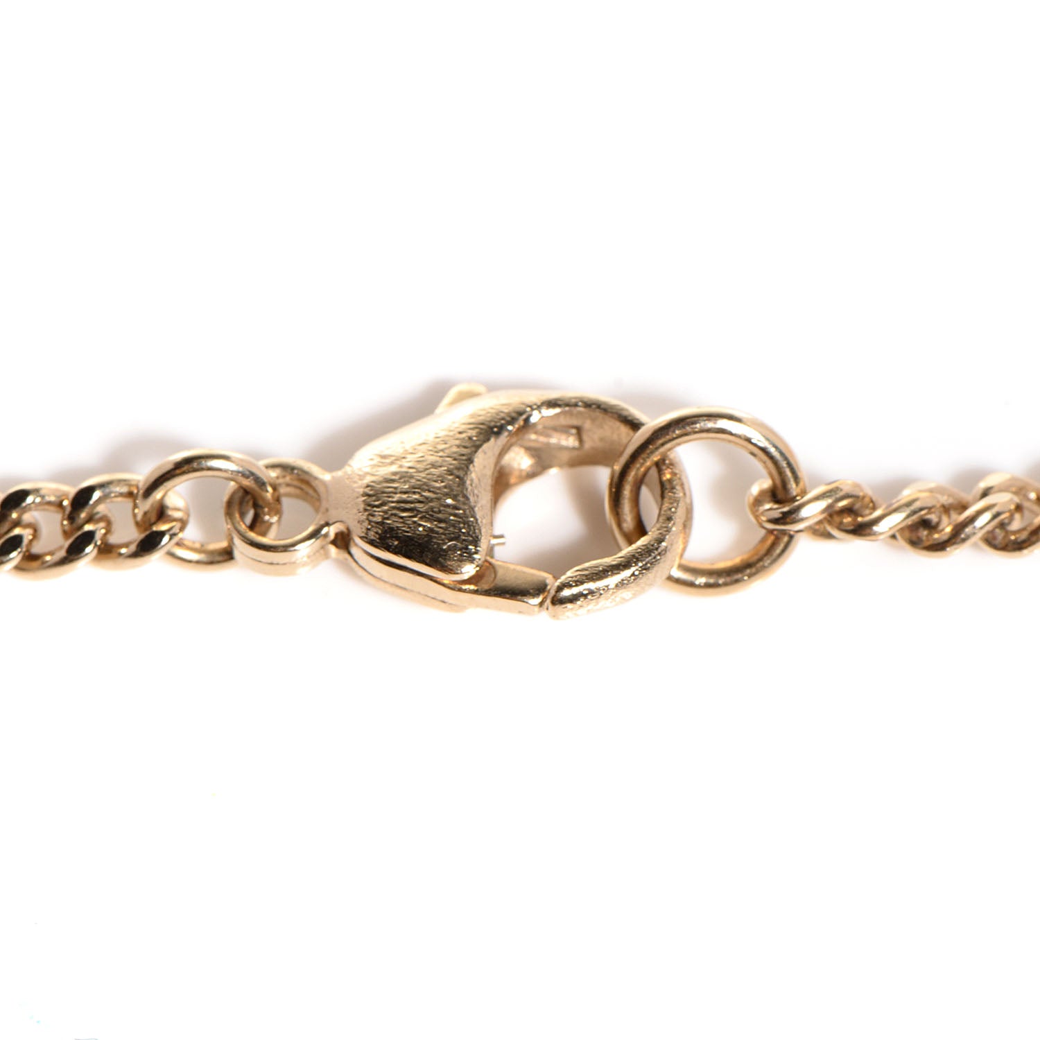 Chanel Enamel Velvet CC Bow Necklace Black Gold 3 of 5