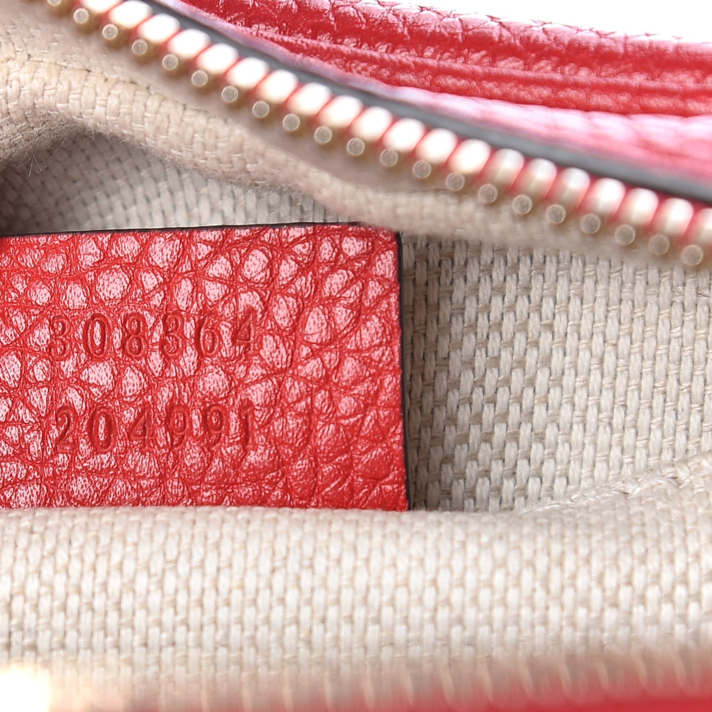 Pebbled Calfskin Small Soho Disco Bag Tabasco Red