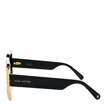 Louis Vuitton Acetate LV Moon Square Sunglasses Z1664W Black 3 of 9