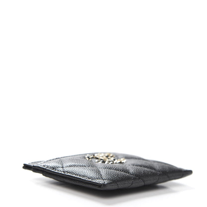Chanel Caviar Quilted French New Wave Card Holder Black 4 of 8