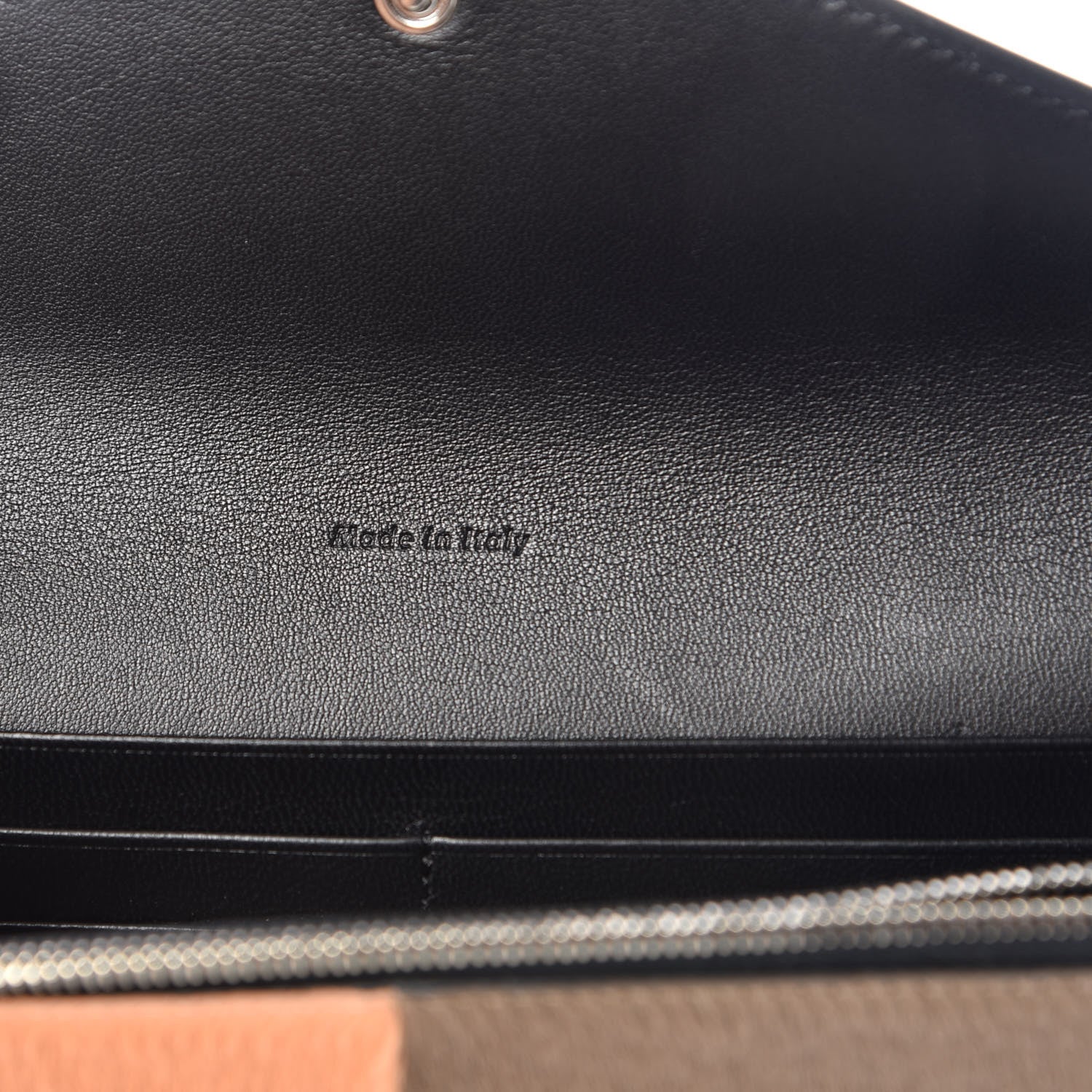 Celine Pony Hair Calfskin Diamond Multifunction Wallet Burgundy 6 of 8