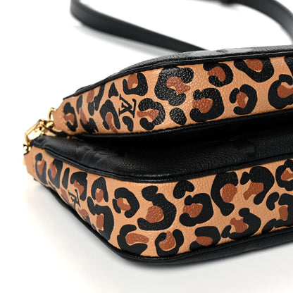 Louis Vuitton Empreinte Monogram Giant Wild At Heart Multi Pochette Accessories Black 10 of 11