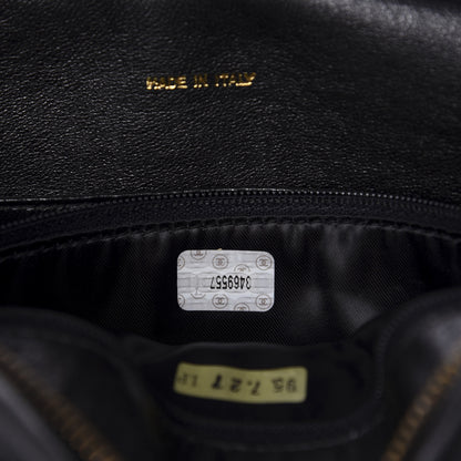 Chanel Lambskin Quilted CC Tassel Camera Case Black 12 of 13