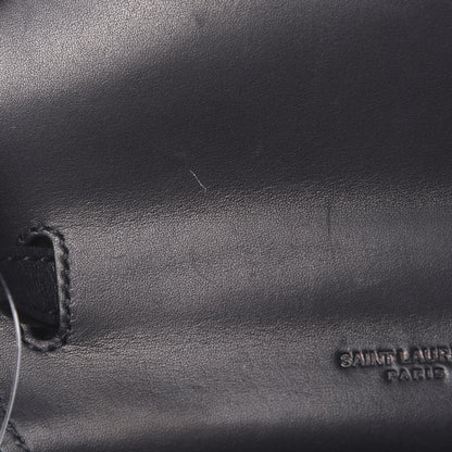 Saint Laurent Smooth Calfskin Mini Classic Monogram Kaia Satchel Black 10 of 15