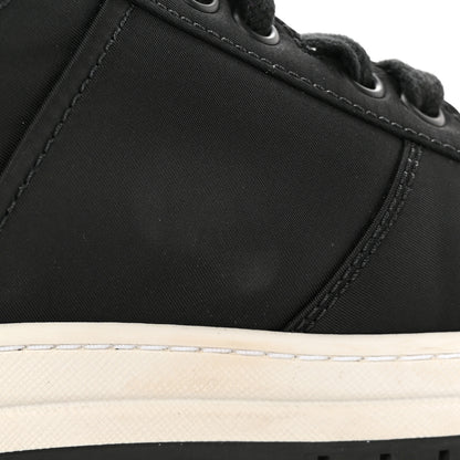 Prada Re-Nylon Triangle Logo Quilted Sneakers 38.5 Black 13 of 14