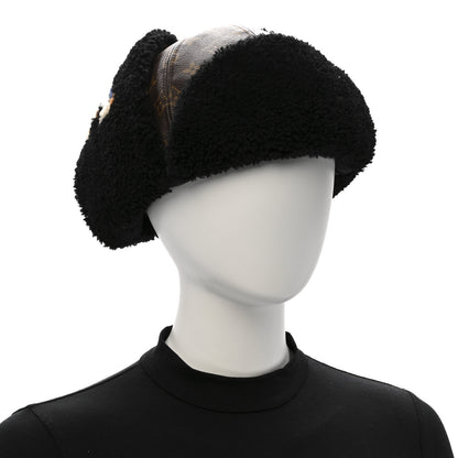Louis Vuitton Monogram Mouton Teddy Chapka Hat M 2 of 9