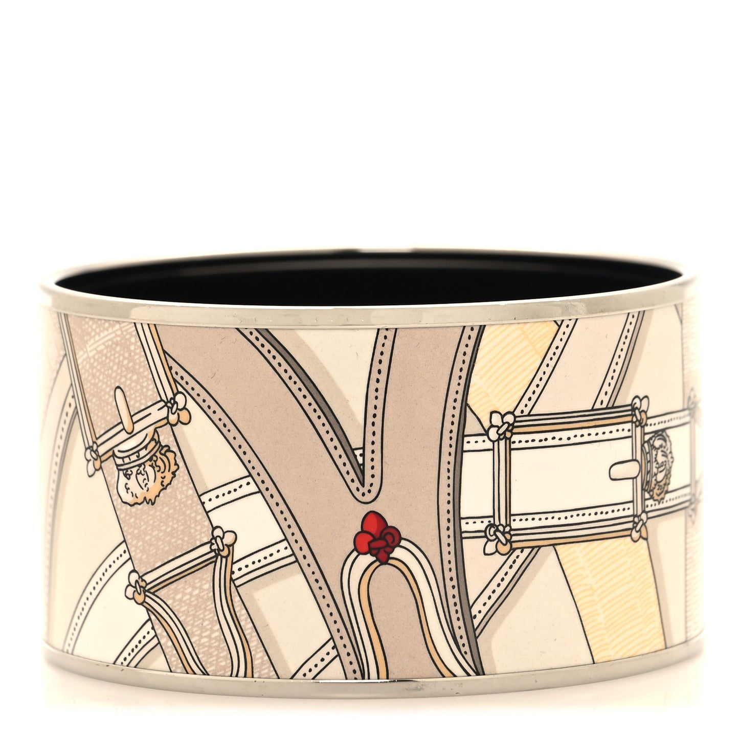 Enamel Printed Extra Wide Cavalcadour Bracelet 62