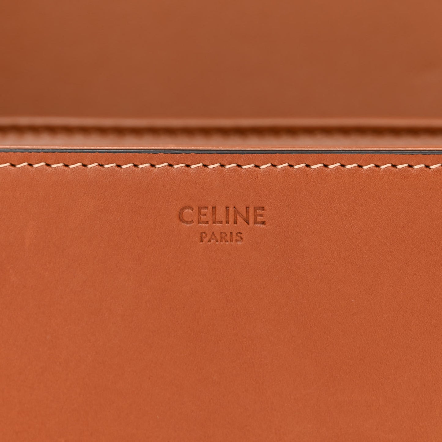 Natural Calfskin Triomphe Tan