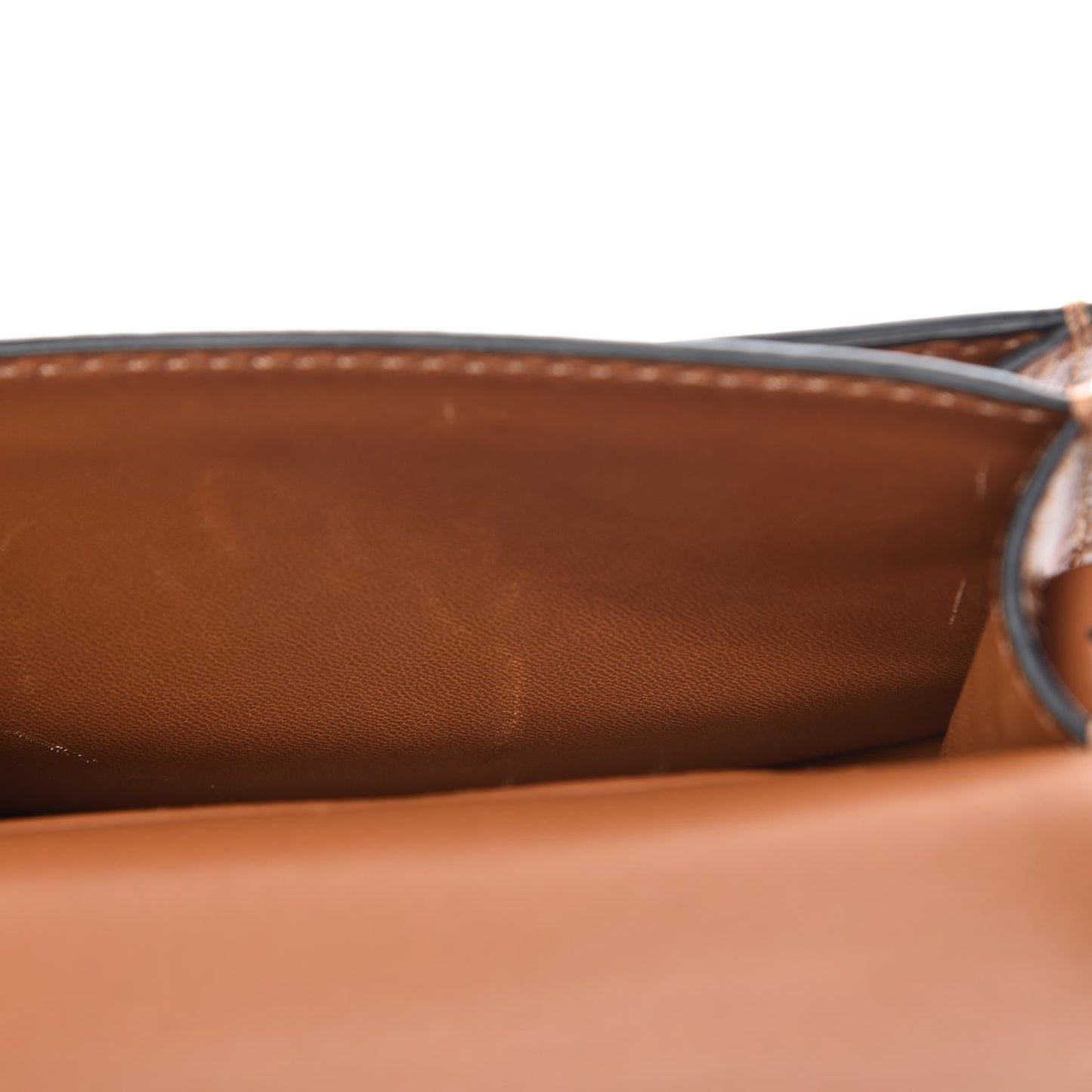 Calfskin Small Rockstud Band Crossbody Bag Light Cuir