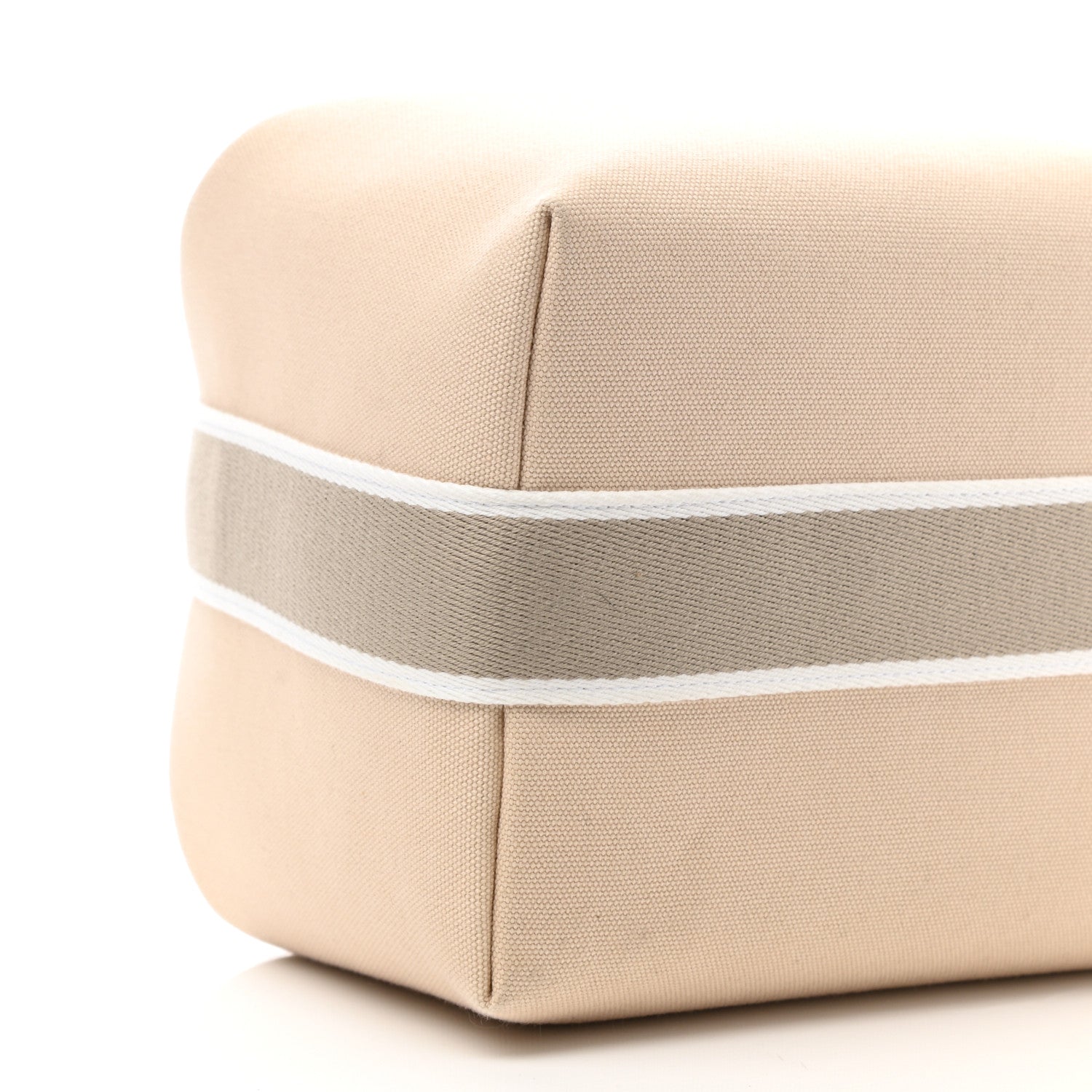 Hermes Canvas Large Bride-A-Brac Pouch Natural 8 of 9
