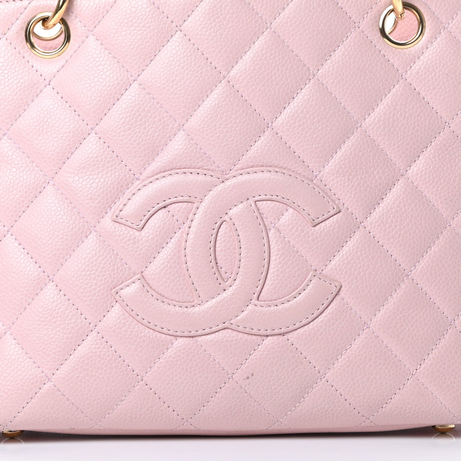 Chanel Caviar Quilted Petit Timeless Shopping Tote PTT Pink 19 of 19