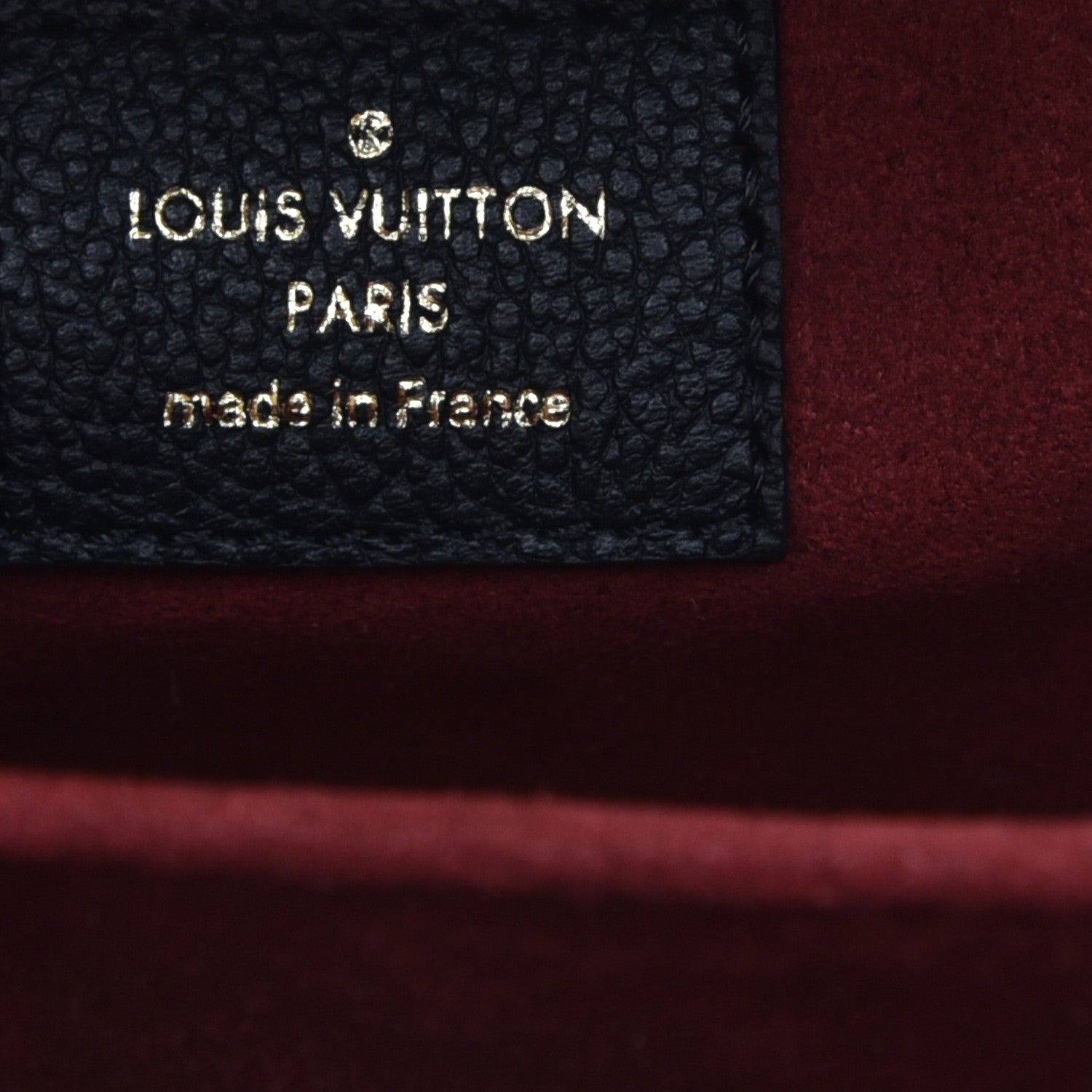 Louis Vuitton Empreinte Monogram Giant Pochette Metis Black Beige 6 of 9