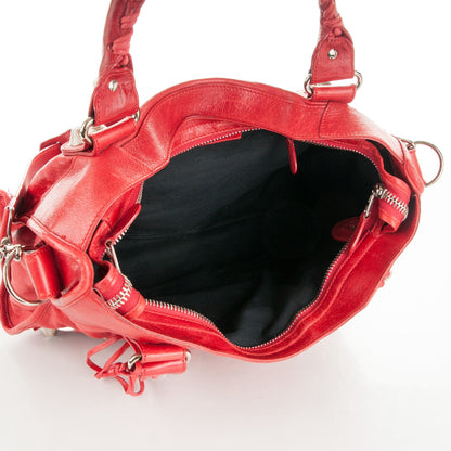 Balenciaga Agneau Giant 21 Silver Hardware City Vermillion 5 of 11