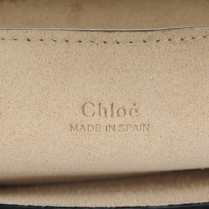 Chloe Suede Calfskin Small Faye Shoulder Bag Black 6 of 8