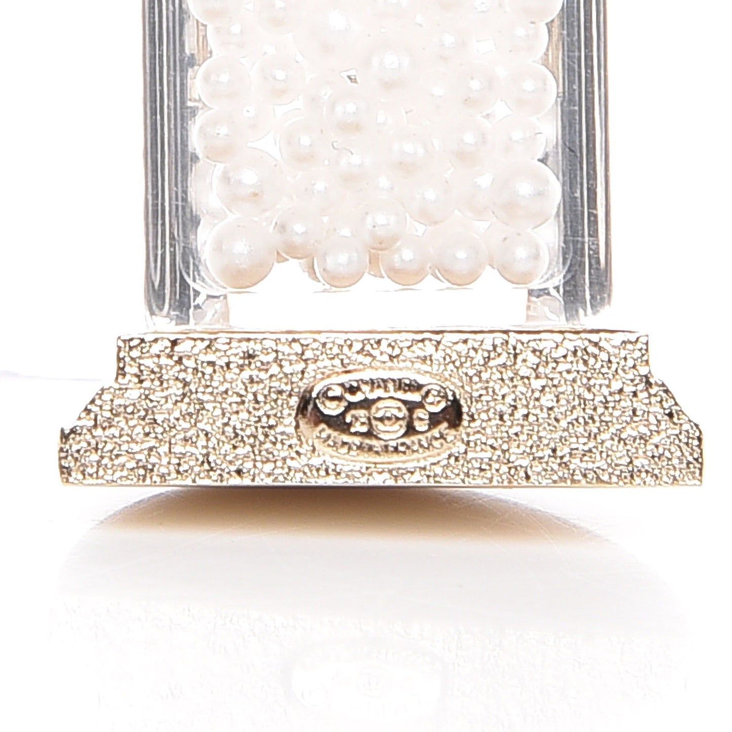 Pearl Ancient Greek Column Brooch Gold