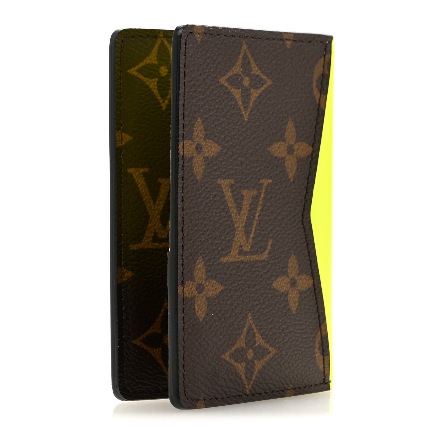 Louis Vuitton Monogram Pocket Organizer NM Yellow 3 of 7
