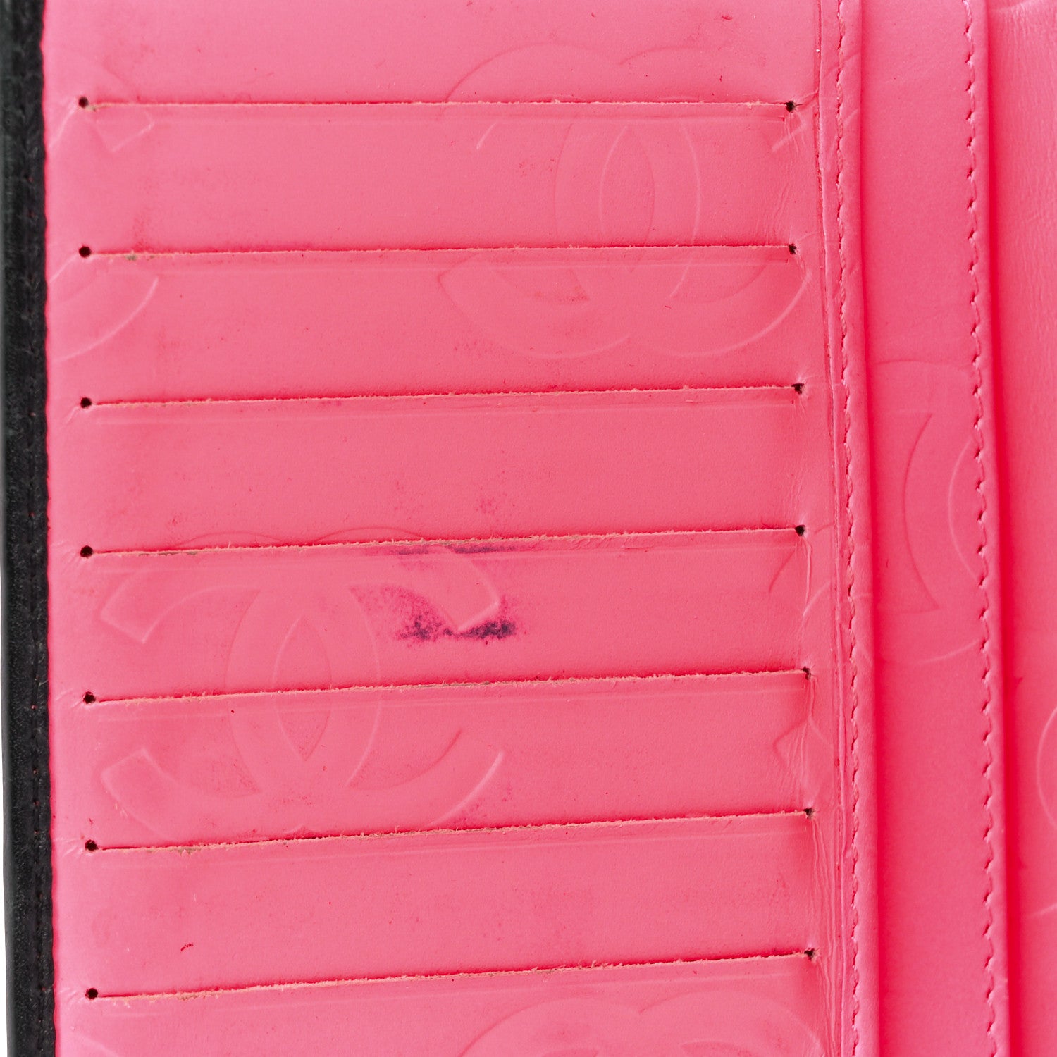 Chanel Calfskin Quilted Cambon Yen Wallet Black 13 of 14