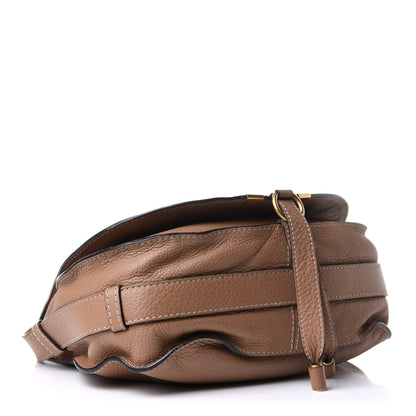 Chloe Calfskin Medium Marcie Round Crossbody Bag Nut 4 of 12